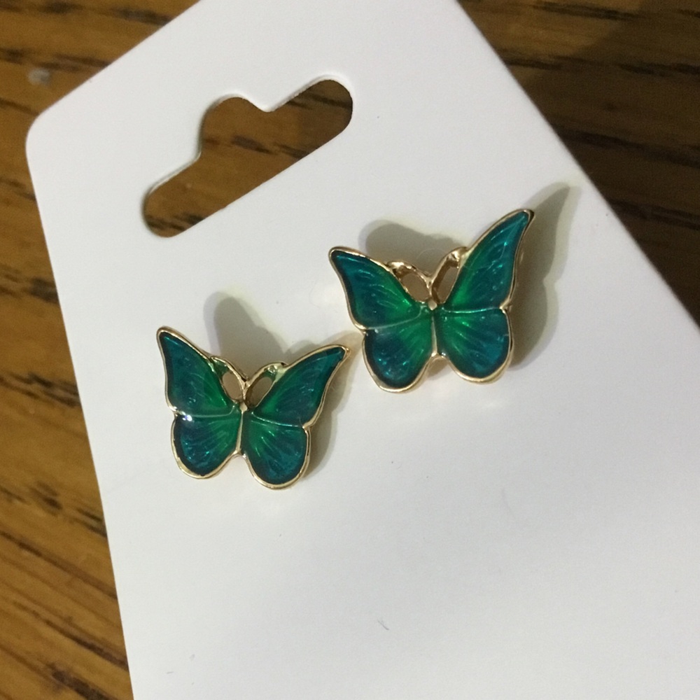 Butterfly Stud Earrings